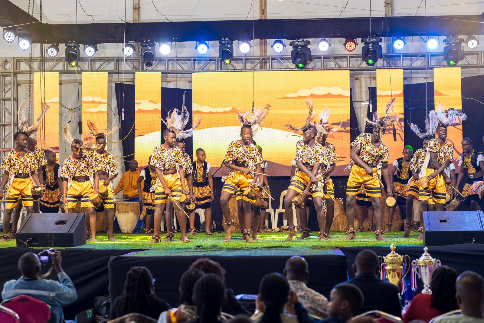 Students performing at the MDD Festival